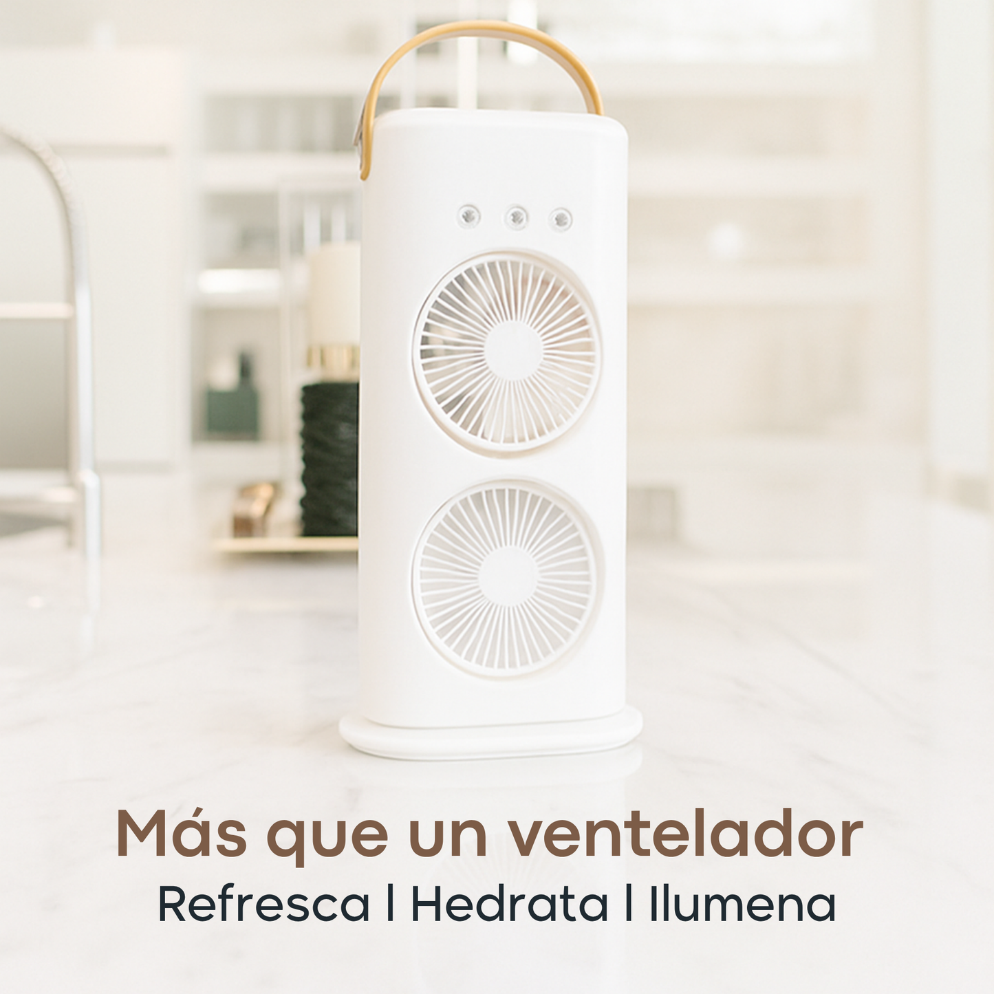 Tu Aire Personal : Fresca, Luz y Spray en Uno