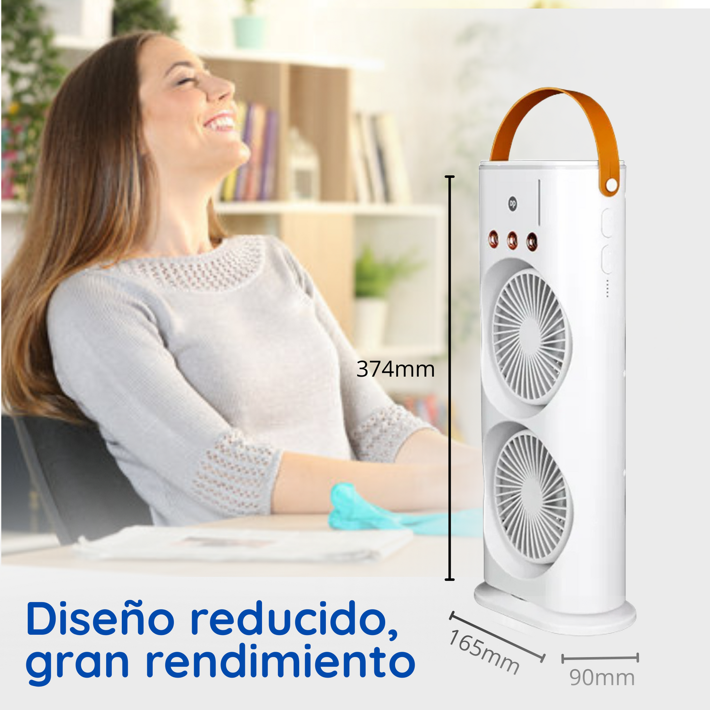 Tu Aire Personal : Fresca, Luz y Spray en Uno